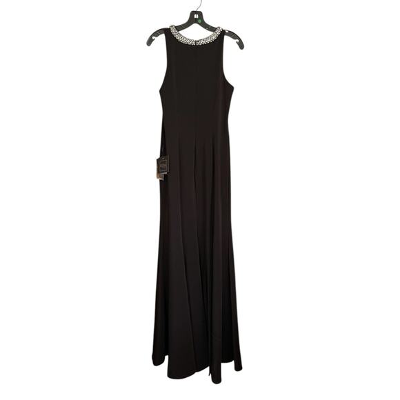 Mac Duggal NEW Size 6 Style 49093 Black Embellished Neck Sleeveless Trumpet Gown - Picture 5 of 8